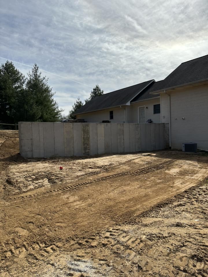 Concrete foundation walls